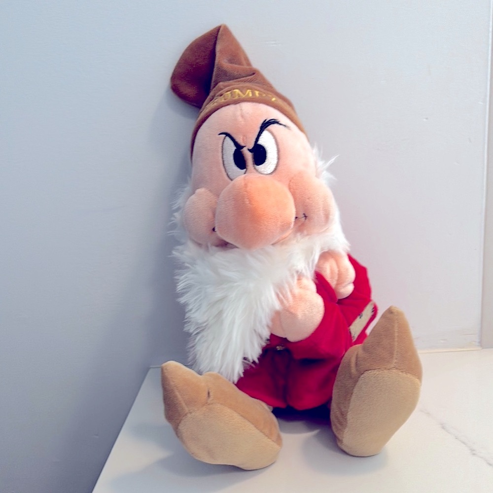 Grumpy Dwarf Plush Toy